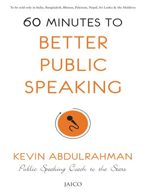 cover image of 60 Minutes to Better Public Speaking